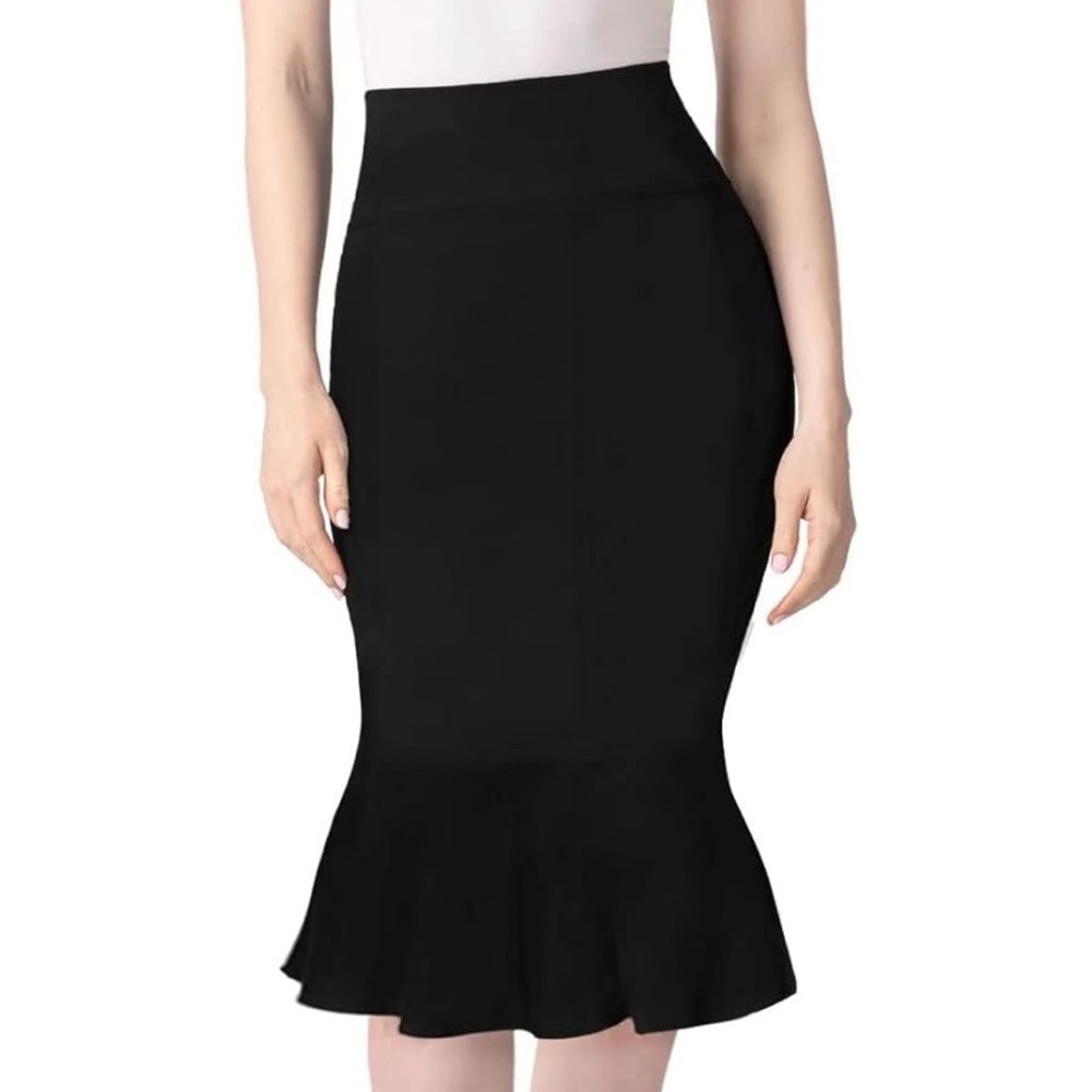Bebe ruffle tango skirt